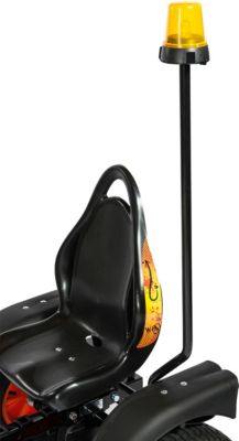 Rundumleuchte mit Halterung, orange