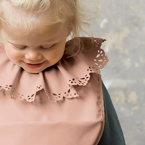 Нагрудник Elodie Details Faded Rose - nude от Elodie Details