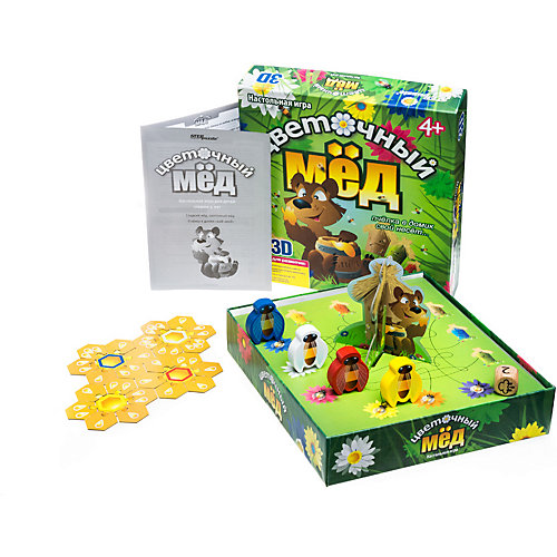 Настольная игра STEP puzzle "Цветочный мёд" от Степ Пазл