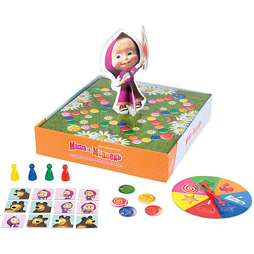 Настольная игра STEP puzzle "Маша и Медведь", Сладко жить — не запретишь! от Степ Пазл