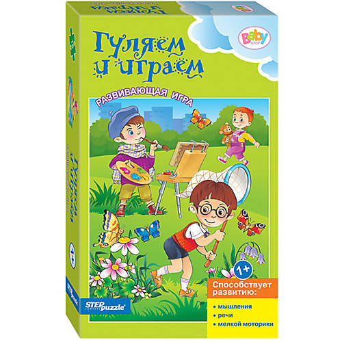 Развивающая игра STEP puzzle Baby Step, Гуляем и играем