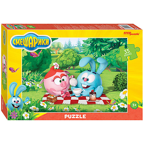 Мозаика STEP puzzle 35 MAXI "Смешарики" от Степ Пазл