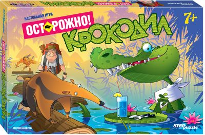 Настольная игра STEP puzzle "Осторожно: крокодил!"