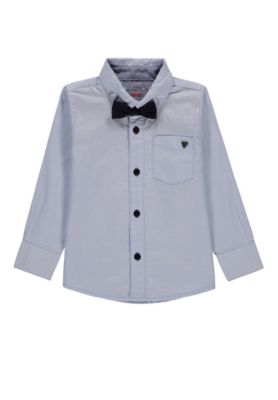 Kinder Hemd blau Gr. 116 Jungen Kinder