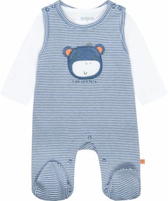 Strampler blau Gr. 62 Jungen Baby