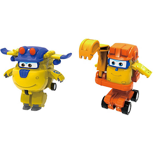 Игровой набор мини-трансформеры Gulliver Super wings "Команда Строителей", Донни Скуп от Gulliver