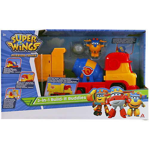 Игровой набор трансформеры Gulliver Super wings "Машина Рэми с мини-трансформером Донни" от Gulliver