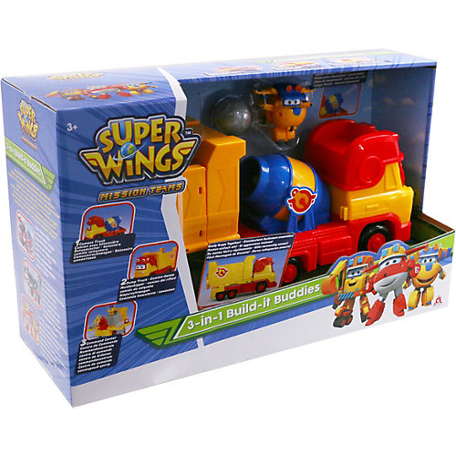 Игровой набор трансформеры Gulliver Super wings "Машина Рэми с мини-трансформером Донни" от Gulliver