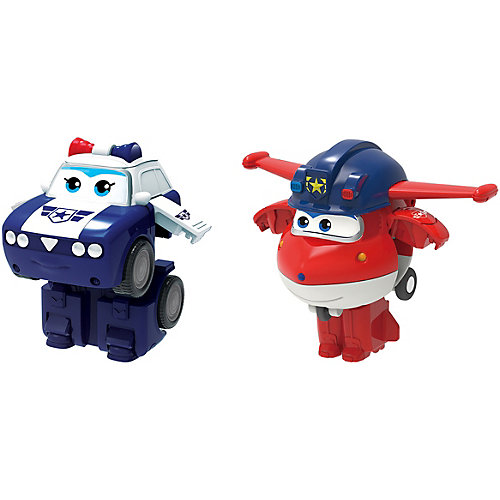 Игровой набор мини-трансформеры Gulliver Super wings "Команда Полиции", Джетт Пол от Gulliver