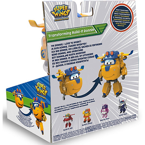 Трансформер Gulliver Super wings "Команда Строителей", Донни