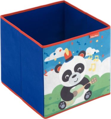 Fisher Price Aufbewahrungsbox Pandabärär, faltbar, 31 x 31 cm