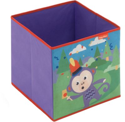 Fisher Price Aufbewahrungsbox Affe, faltbar, 31 x 31 cm