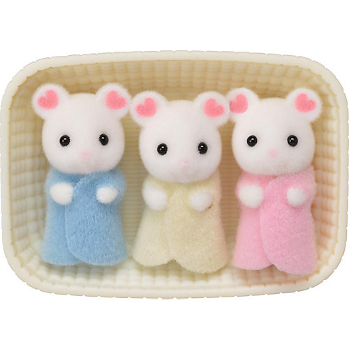 Набор Sylvanian Families "Тройняшки Зефирные мышата" от Эпоха Чудес