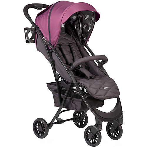 Коляска прогулочная Happy Baby Eleganza V2, бордовая от Happy Baby