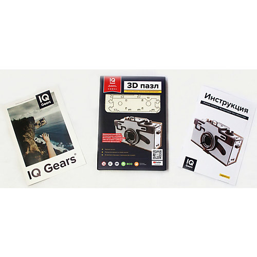 3D-пазл IQ Gears "Фотокамера Pinhole" от IQ Gears