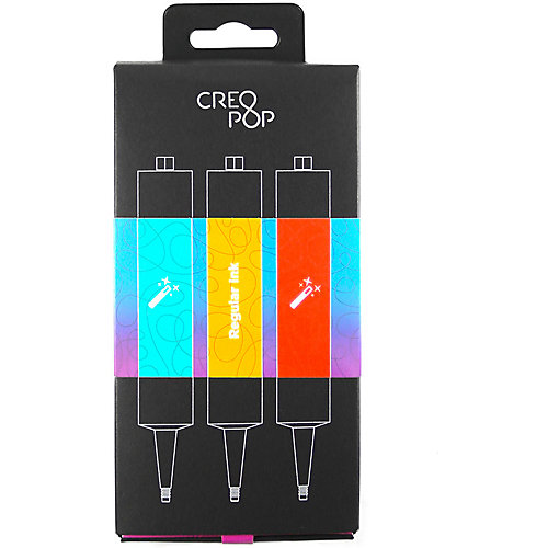 Набор картриджей CreoPop, голубой, оранжевый, красный от CreoPop
