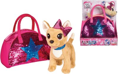 Плюшевая собачка Simba Chi Chi Love "Блестящая мода", 20 см