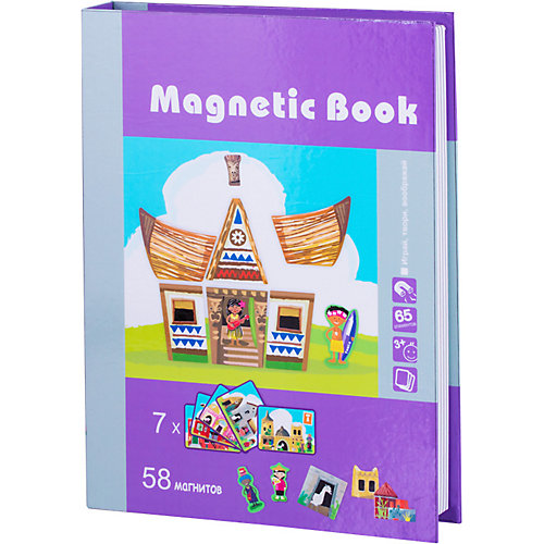 Развивающая игра Magnetic Book "Строения мира" от Magnetic book