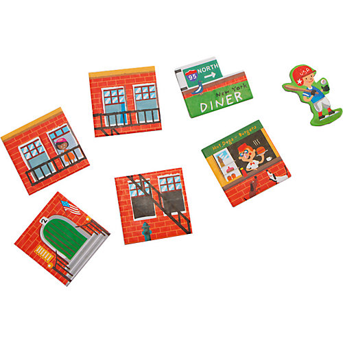 Развивающая игра Magnetic Book "Строения мира" от Magnetic book