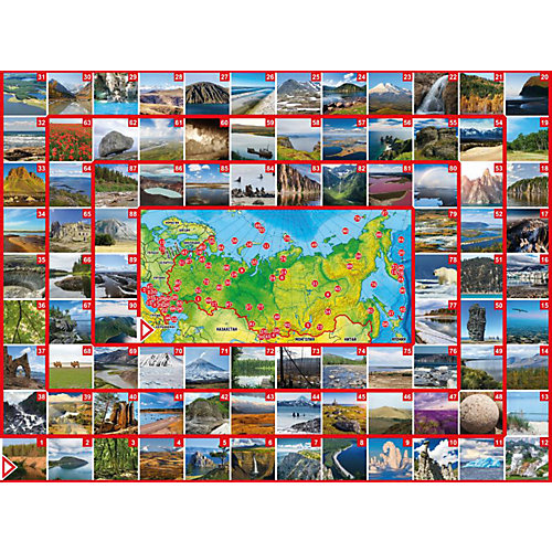Игра настольная Десятое королевство "ФОТОвикторина. Чудеса России" от Десятое королевство