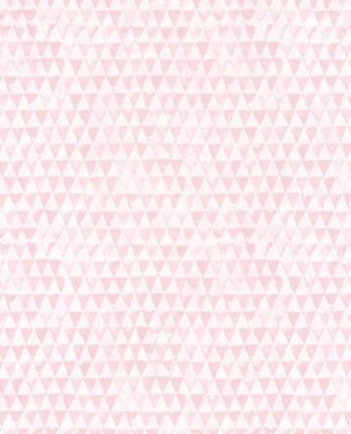 Vliestapete Eijffinger TOUT PETIT, Dreieicke, rosa, 10 m x 52 cm