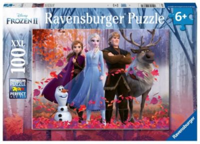 New. 2 ravensburger puzzle Bundle 2x 100 piece glitter unicorn puzzles 