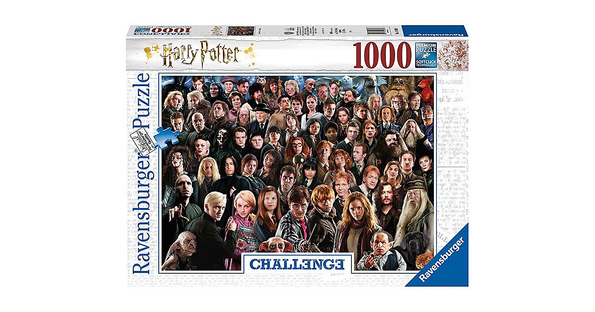 Puzzles: Ravensburger Puzzle 1000 Teile, 70x50 cm, Harry Potter