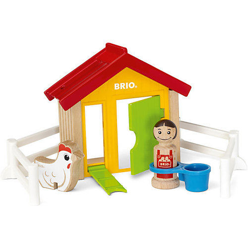 Игровой набор Brio "Мой родной дом" Курятник от BRIO