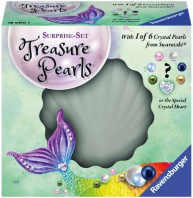 Suprise-Set Swarovski Perlen Treasure Pearls grn