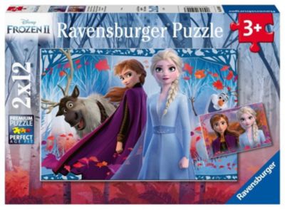 Frozen Puzzle 3 in 1 Set für Kinder Elsa Anna Olaf 20-50 Teile Kinderpuzzle 