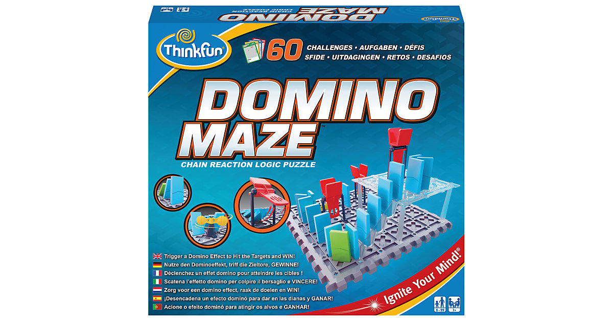 Brettspiele/Lernspiele: Ravensburger Thinkfun® Domino Maze