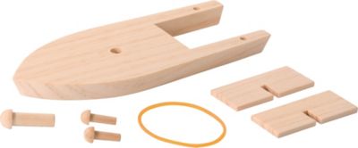 Holzbausatz Boot Mit Gummiantrieb Eduplay