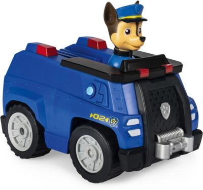 RC Fahrzeug in blau Figur PAW Patrol Ferngeuertes Polizeiauto mit Chase 