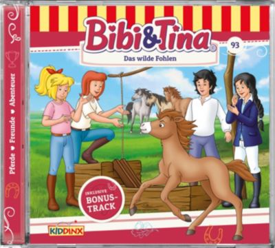 CD Bibi und Tina 93 - das wilde Fohlen Hörbuch