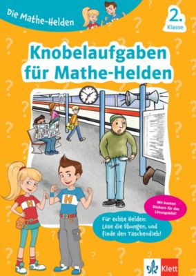 Buch - Die Mathe-Helden - Knobelaufgaben Mathe-Helden, 2. Klasse Kinder