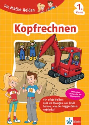 Buch - Die Mathe-Helden - Kopfrechnen, 1. Klasse