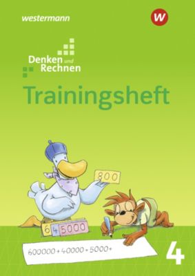 Denken und Rechnen, Allgemeine Ausgabe 2017: 4. Schuljahr, Trainingsheft