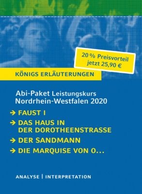 Buch - Abi-Paket Leistungskurs Nordrhein-Westfalen 2020 - Königs Erläuterungen, 4 Bde.