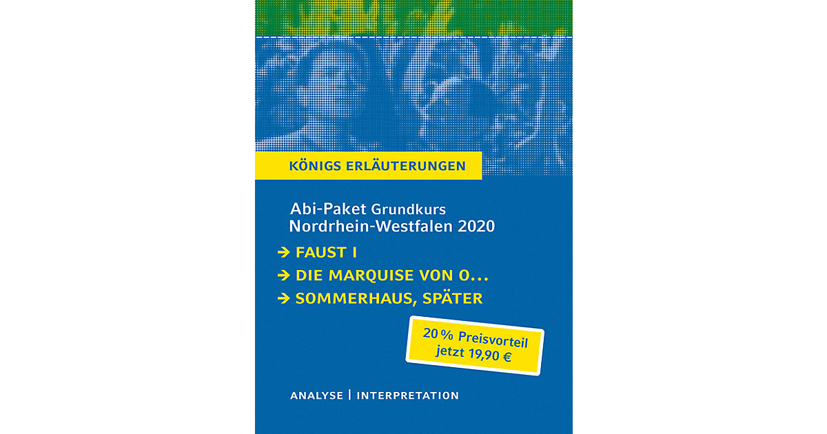 Buch - Abi-Paket Grundkurs Nordrhein-Westfalen 2020 - Königs Erläuterungen, 3 Bde.