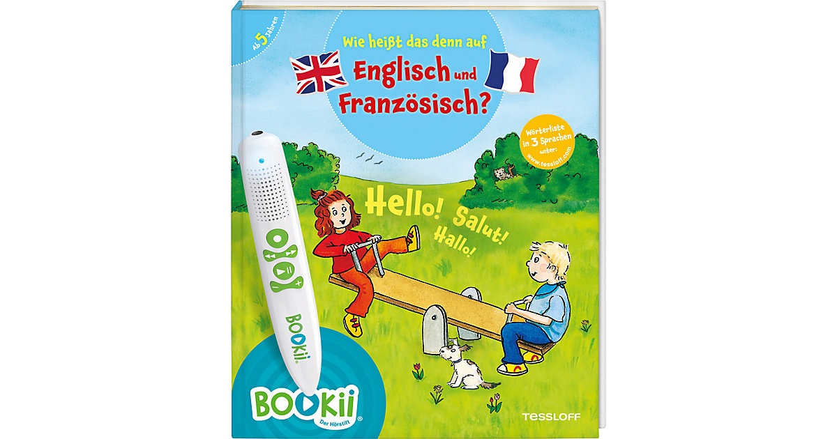 Spielzeug: Tessloff Verlag Buch - BOOKii Wie heißt das denn auf Englisch und Französisch?