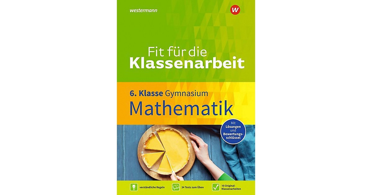 Buch - Fit die Klassenarbeit - Gymnasium - Mathematik 6 Kinder