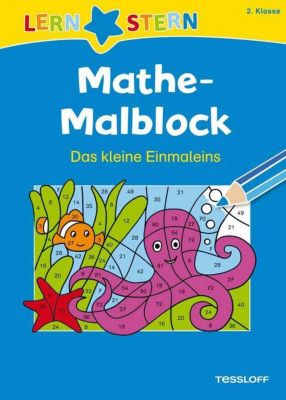 Buch - Mathe-Malblock: 2. Klasse. Das kleine Einmaleins