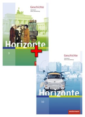 Buch - Horizonte - Geschichte, Gymnasium Berlin und Brandenburg, Ausgabe 2016: 9./10. Schuljahr, Schlerbnde, 2 Bde.