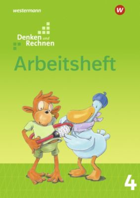 Denken und Rechnen, Ausgabe 2017 für Grundschulen in den östlichen Bundesländern: 4. Schuljahr, Arbeitsheft