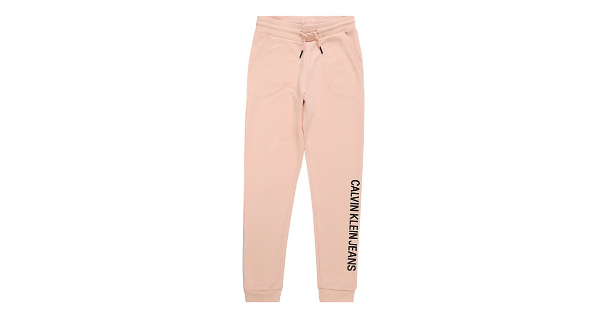 CALVIN KLEIN JEANS · Calvin Klein Jeans Hose LOGO COTTON TERRY SWEATPANTS Jerseyhosen Gr. 128 CALVIN KLEIN JEANS · Calvin Klein Jeans Hose LOGO COTTON TERRY SWEATPANTS Jerseyhosen Gr. 128