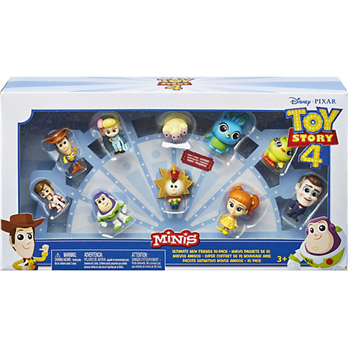 Набор мини-фигурок "История игрушек 4", 10 шт от Mattel