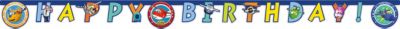Happy Birthday Girlande Super Wings