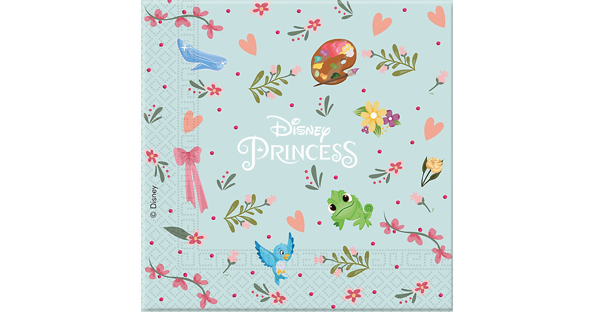 Servietten zweilagig Princess Dare To Dream 33 x 33 cm, 20 Stück