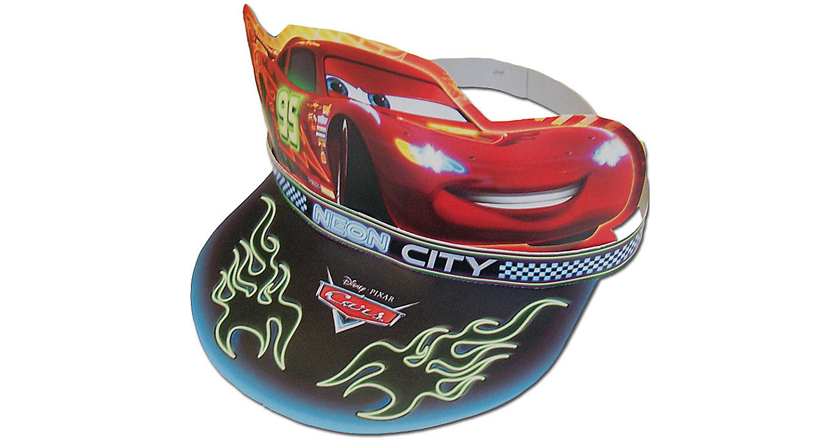 Partyhüte Cars Neon, 6 Stück