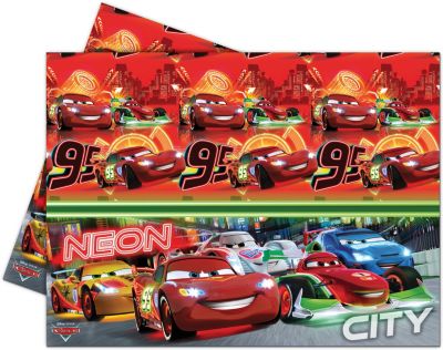 Tischdecke Cars Neon 120 x 180 cm